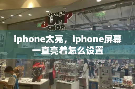 iphone太亮，iphone屏幕一直亮着怎么设置-第1张图片-星选测评