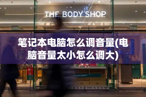 笔记本电脑怎么调音量(电脑音量太小怎么调大)