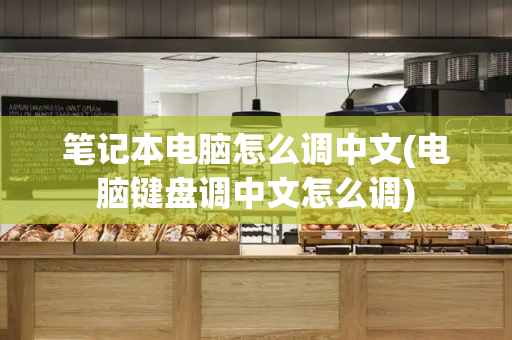 笔记本电脑怎么调中文(电脑键盘调中文怎么调)