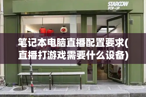 笔记本电脑直播配置要求(直播打游戏需要什么设备)-第1张图片-星选测评