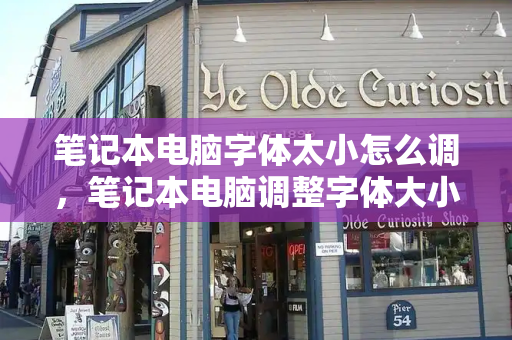 笔记本电脑字体太小怎么调，笔记本电脑调整字体大小在哪里