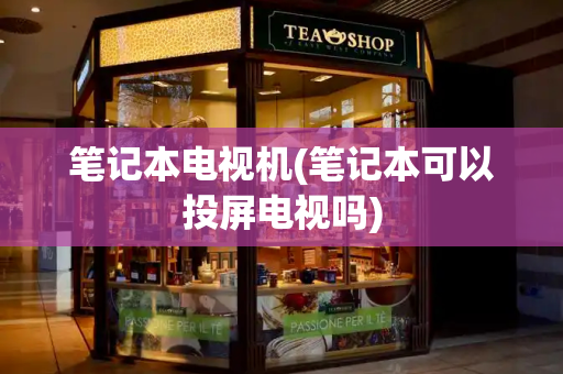 笔记本电视机(笔记本可以投屏电视吗)