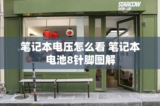 笔记本电压怎么看 笔记本电池8针脚图解-第1张图片-星选测评