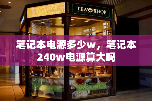 笔记本电源多少w，笔记本240w电源算大吗-第1张图片-星选测评