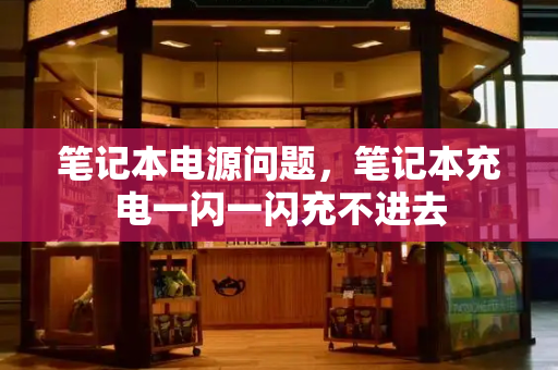 笔记本电源问题，笔记本充电一闪一闪充不进去