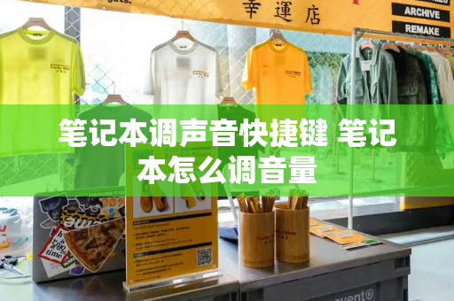 笔记本调声音快捷键 笔记本怎么调音量