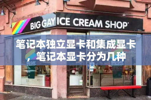 笔记本独立显卡和集成显卡，笔记本显卡分为几种-第1张图片-星选测评