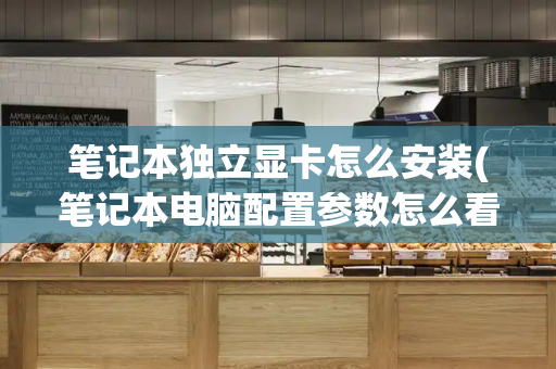 笔记本独立显卡怎么安装(笔记本电脑配置参数怎么看)-第1张图片-星选测评