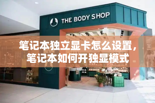 笔记本独立显卡怎么设置，笔记本如何开独显模式