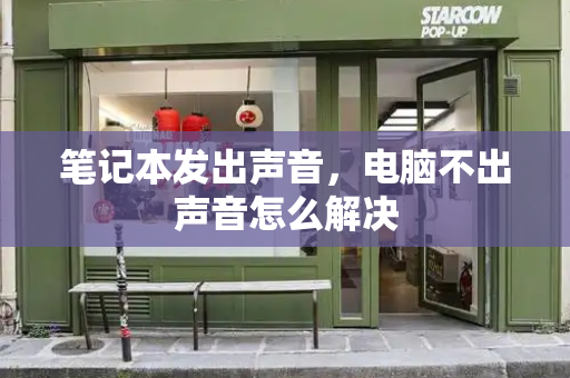 笔记本发出声音，电脑不出声音怎么解决-第1张图片-星选测评