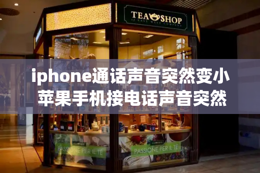 iphone通话声音突然变小 苹果手机接电话声音突然变小