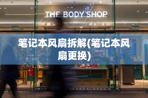 笔记本风扇拆解(笔记本风扇更换)-第1张图片-星选测评