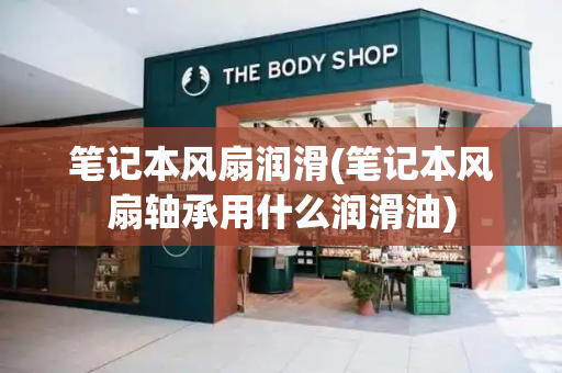 笔记本风扇润滑(笔记本风扇轴承用什么润滑油)