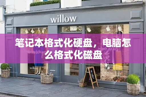 笔记本格式化硬盘，电脑怎么格式化磁盘