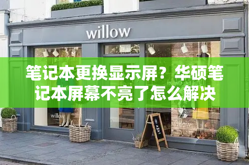 笔记本更换显示屏？华硕笔记本屏幕不亮了怎么解决-第1张图片-星选测评
