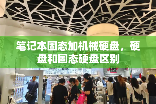笔记本固态加机械硬盘，硬盘和固态硬盘区别-第1张图片-星选测评