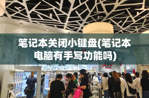 笔记本关闭小键盘(笔记本电脑有手写功能吗)