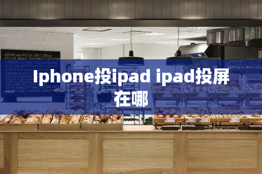 Iphone投ipad ipad投屏在哪-第1张图片-星选测评