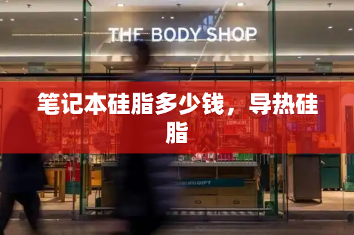笔记本硅脂多少钱，导热硅脂