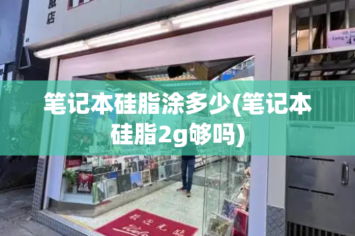 笔记本硅脂涂多少(笔记本硅脂2g够吗)