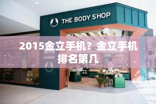 2015金立手机？金立手机排名第几-第1张图片-星选测评