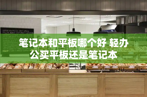 笔记本和平板哪个好 轻办公买平板还是笔记本-第1张图片-星选测评