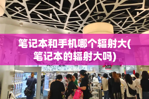 笔记本和手机哪个辐射大(笔记本的辐射大吗)