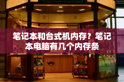 笔记本和台式机内存？笔记本电脑有几个内存条-第1张图片-星选测评