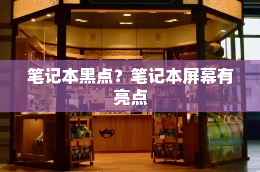 笔记本黑点？笔记本屏幕有亮点-第1张图片-星选测评