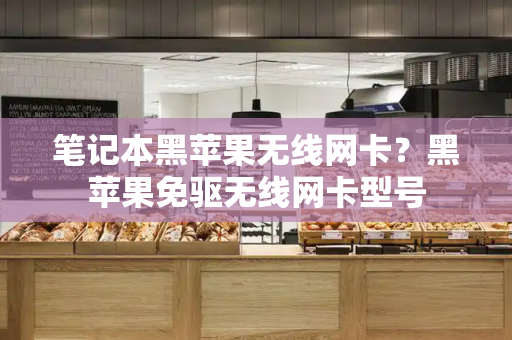 笔记本黑苹果无线网卡？黑苹果免驱无线网卡型号