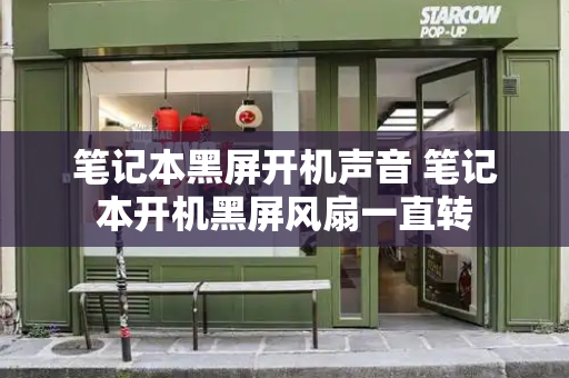 笔记本黑屏开机声音 笔记本开机黑屏风扇一直转