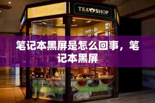 笔记本黑屏是怎么回事，笔记本黑屏-第1张图片-星选测评