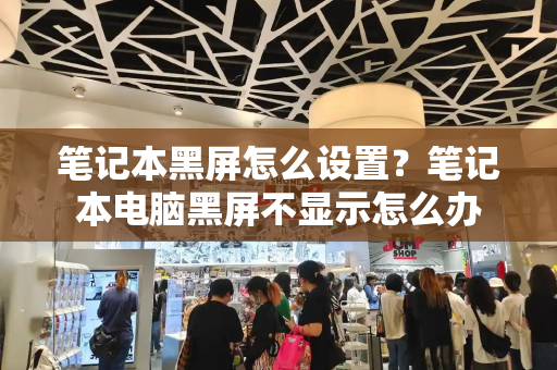 笔记本黑屏怎么设置？笔记本电脑黑屏不显示怎么办
