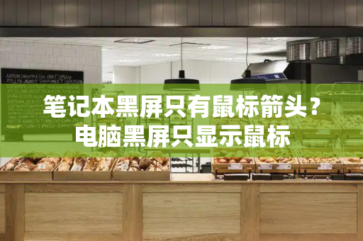 笔记本黑屏只有鼠标箭头？电脑黑屏只显示鼠标