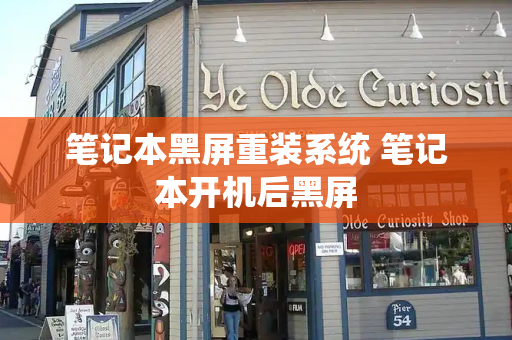 笔记本黑屏重装系统 笔记本开机后黑屏-第1张图片-星选测评