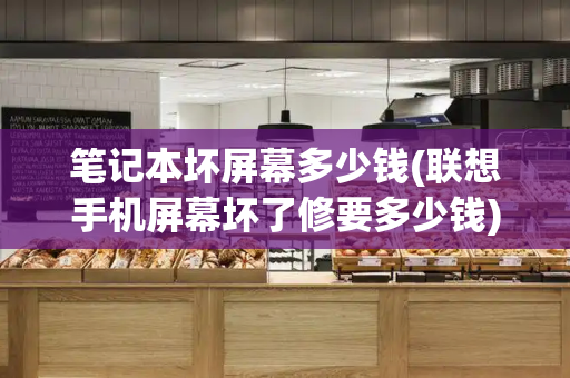 笔记本坏屏幕多少钱(联想手机屏幕坏了修要多少钱)
