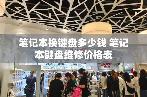 笔记本换键盘多少钱 笔记本键盘维修价格表-第1张图片-星选测评