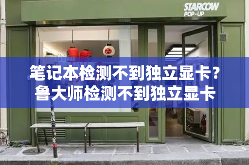 笔记本检测不到独立显卡？鲁大师检测不到独立显卡