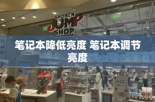 笔记本降低亮度 笔记本调节亮度