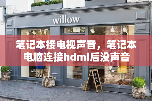 笔记本接电视声音，笔记本电脑连接hdmi后没声音
