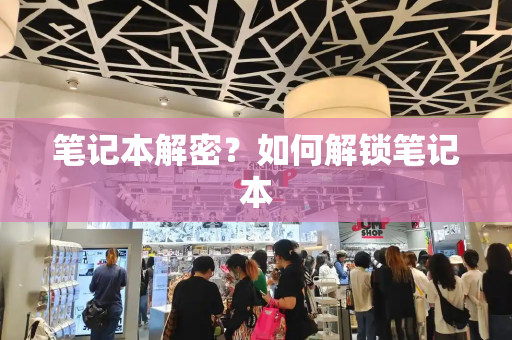 笔记本解密？如何解锁笔记本-第1张图片-星选测评