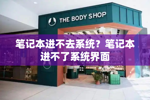 笔记本进不去系统？笔记本进不了系统界面