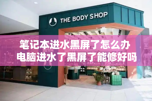 笔记本进水黑屏了怎么办 电脑进水了黑屏了能修好吗