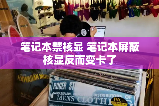 笔记本禁核显 笔记本屏蔽核显反而变卡了