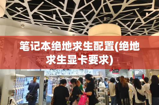 笔记本绝地求生配置(绝地求生显卡要求)