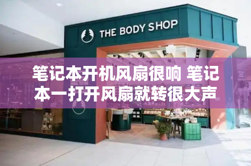 笔记本开机风扇很响 笔记本一打开风扇就转很大声-第1张图片-星选测评