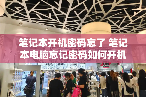 笔记本开机密码忘了 笔记本电脑忘记密码如何开机