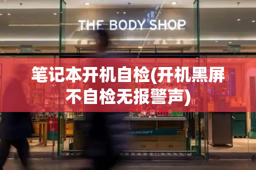 笔记本开机自检(开机黑屏不自检无报警声)-第1张图片-星选测评