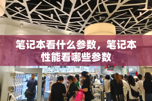 笔记本看什么参数，笔记本性能看哪些参数-第1张图片-星选测评