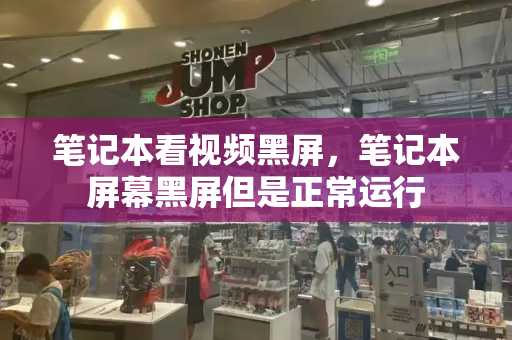 笔记本看视频黑屏，笔记本屏幕黑屏但是正常运行-第1张图片-星选测评
